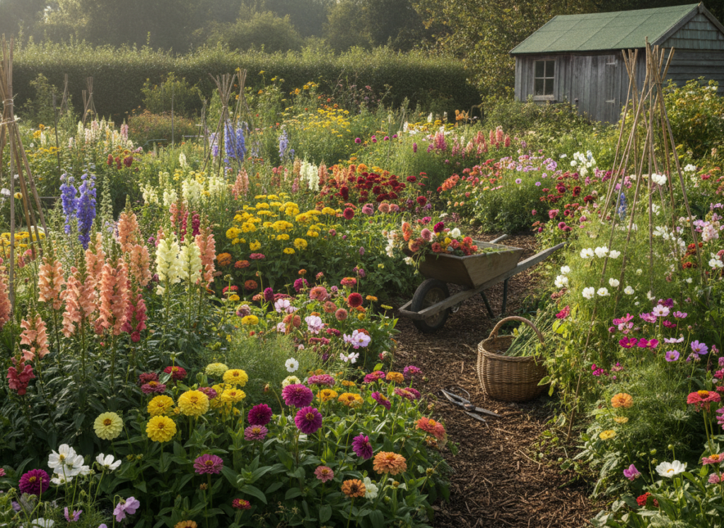 Een pluktuin aanleggen met de beste bloemen om te snijden