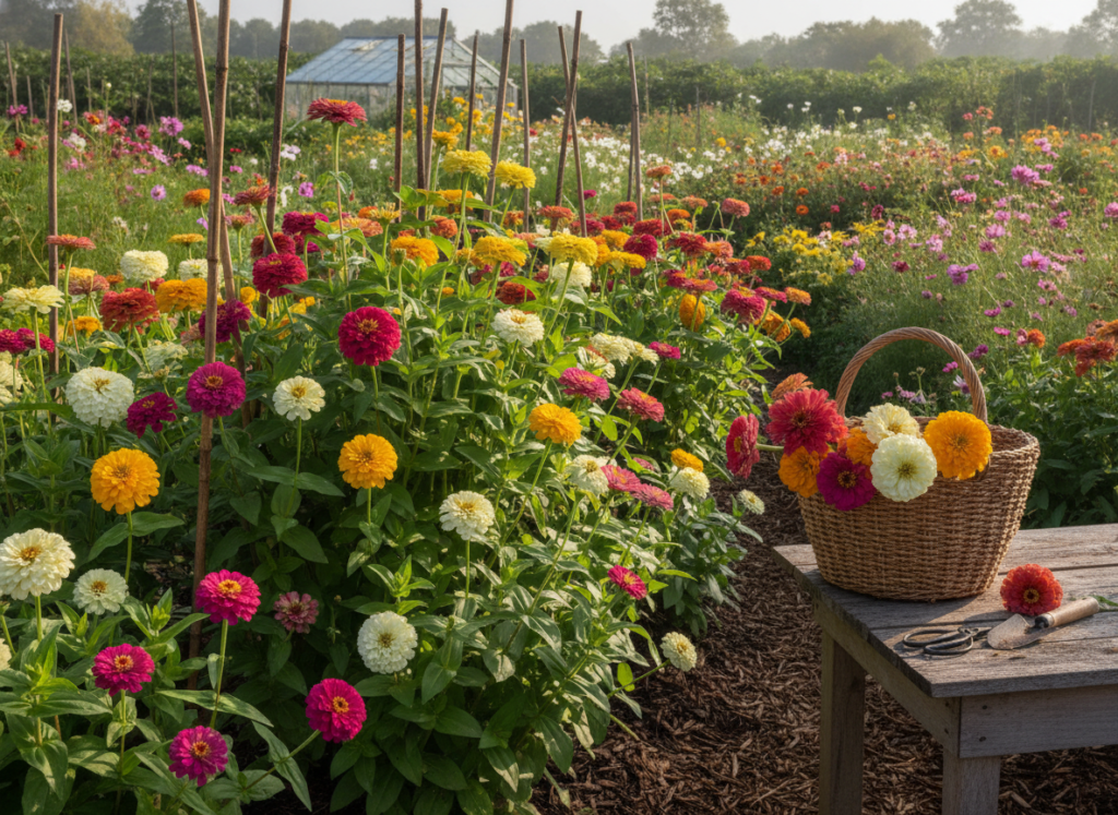 Zo kweek je zinnia’s voor een overvloedige pluktuin