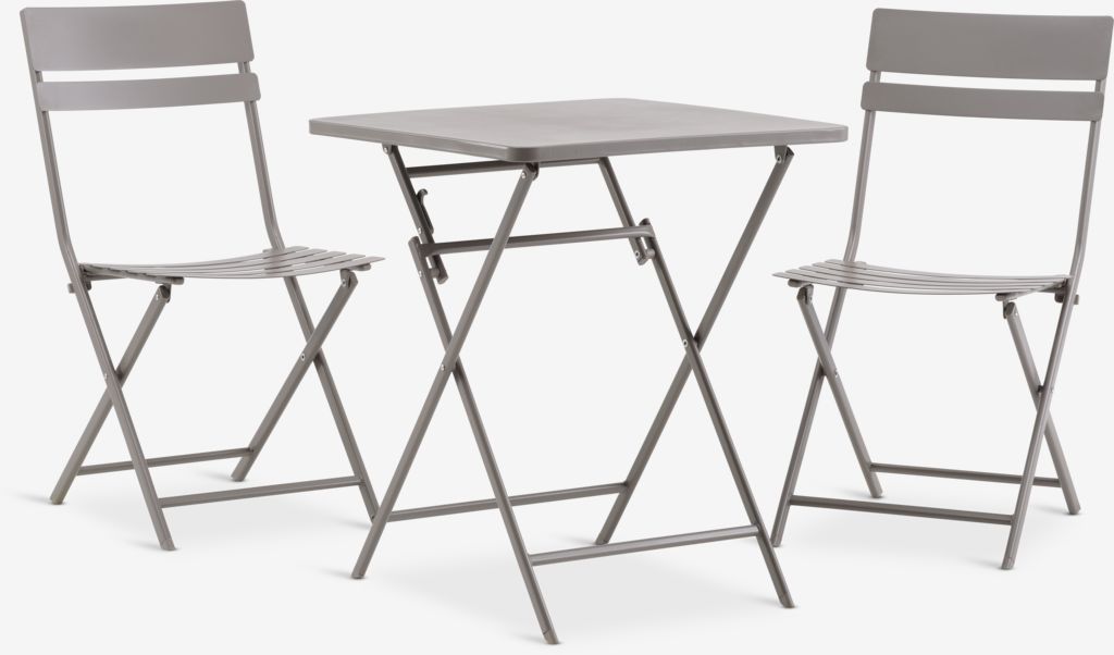 Bistroset ABORG B60xL60 donkerzand van JYSK