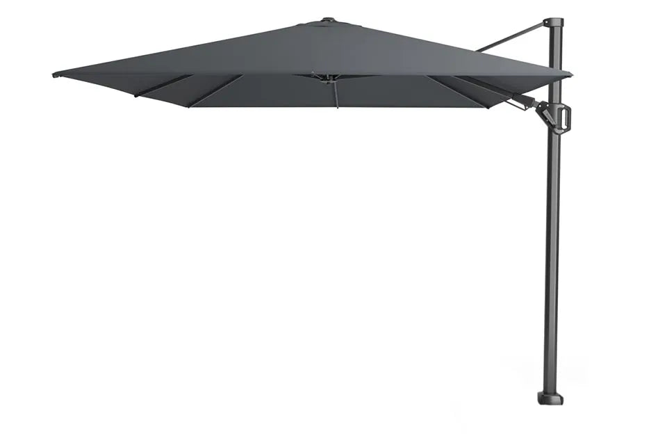 Challenger T² Zweefparasol 350 x 260 cm | Antraciet van Fonteyn