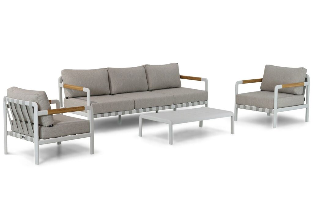 Coco Avellino stoel-bank loungeset 4-delig van Tuinmeubelshop