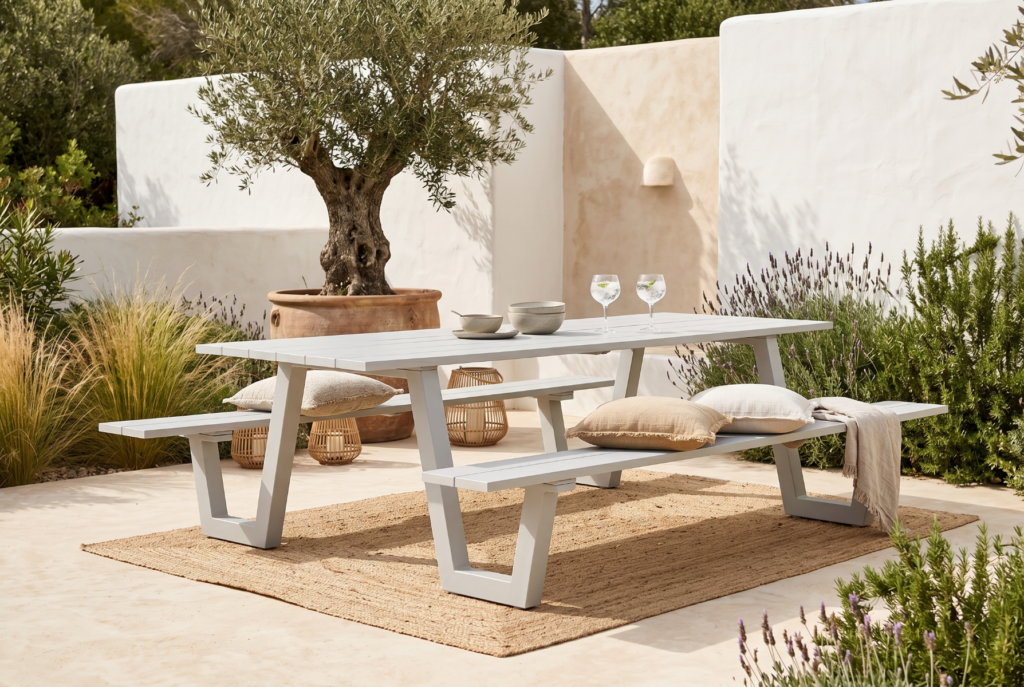 Forte picknickbank 220x98 cm van Tuinmeubelshop
