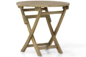 Garden Collections Derby inklapbare tuintafel 80 cm van Tuinmeubelshop