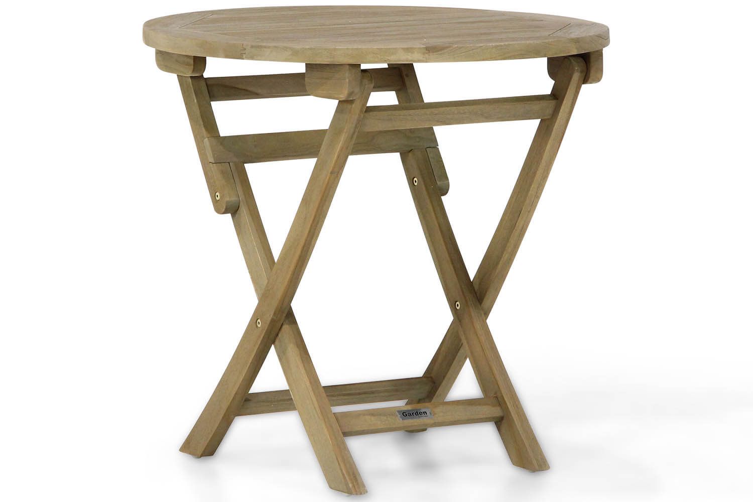 Garden Collections Derby inklapbare tuintafel 80 cm van Tuinmeubelshop