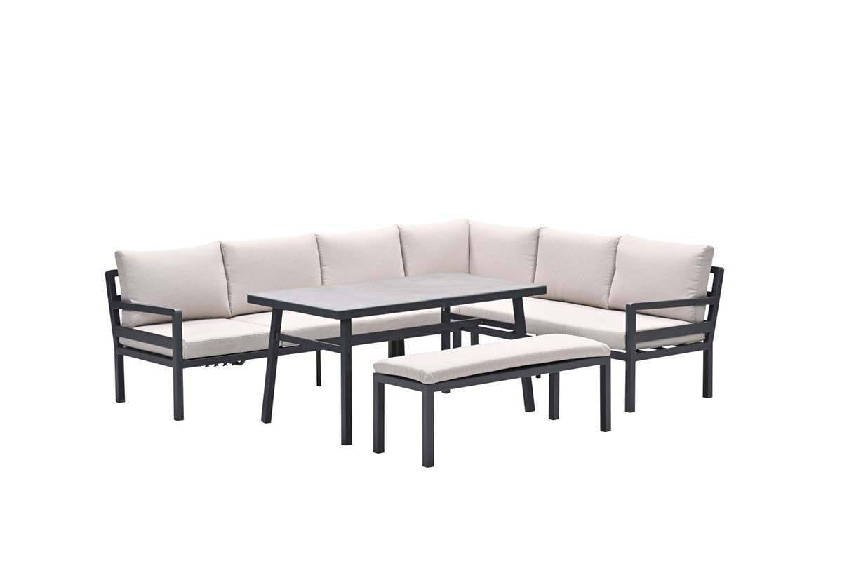 Garden Impressions Corsica lounge diningset (rechts) van wehkamp