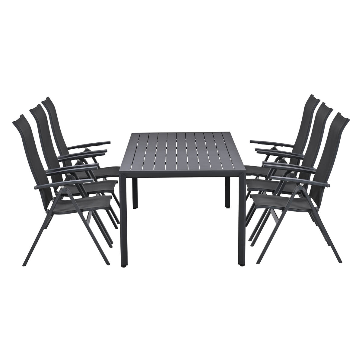 Garden Impressions Tuinset Siena 7-delig Verstelbaar - Kasper Tuintafel van Praxis
