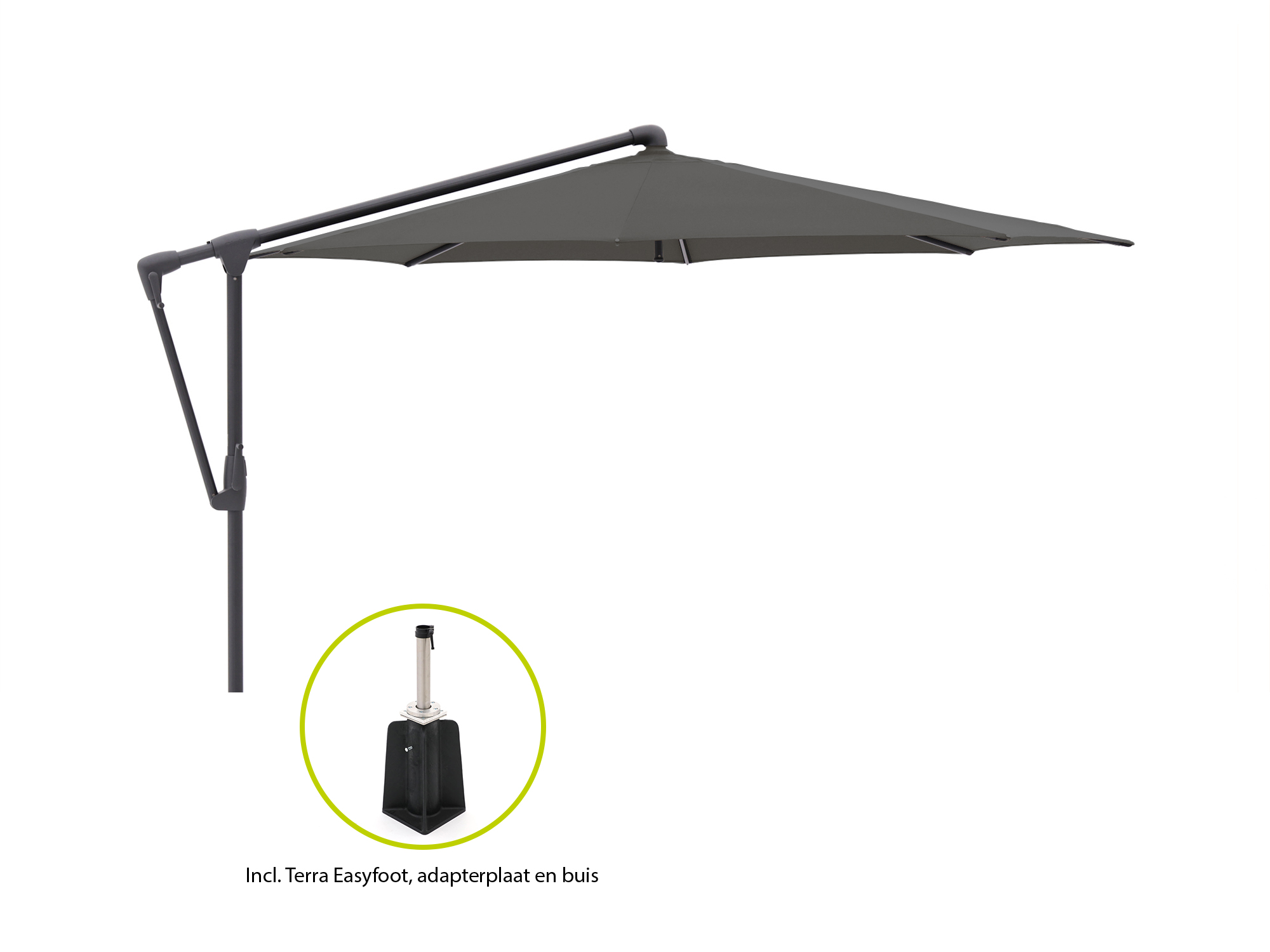Glatz Sunwing Casa zweefparasol ø 300cm van Kees Smit