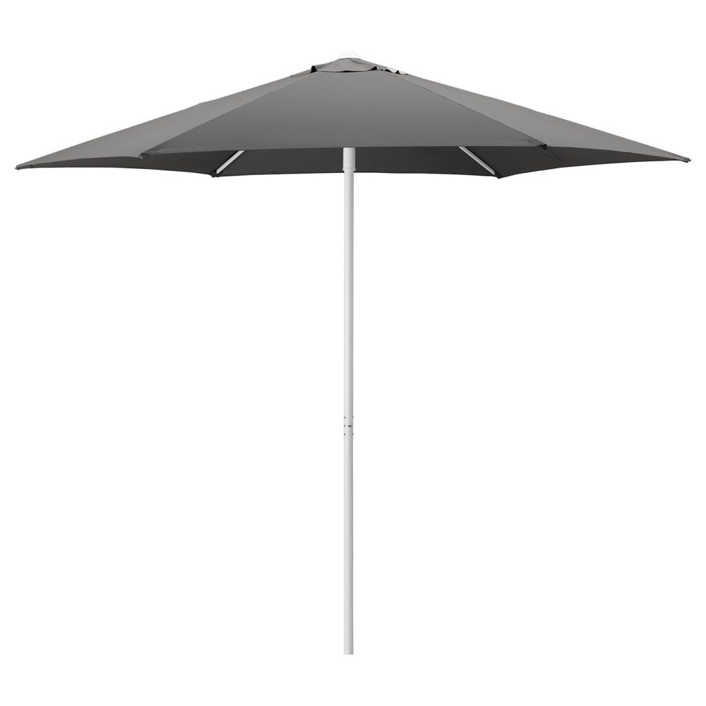 HÖGÖN Parasol - grijs 270 cm van IKEA