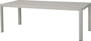 Intratuin 6-zits eettafel Bas taupe 220 x 100 x 74 cm van Intratuin