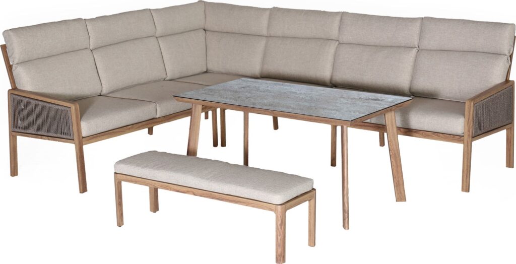 Intratuin 8-zits loungeset Beau naturel van Intratuin