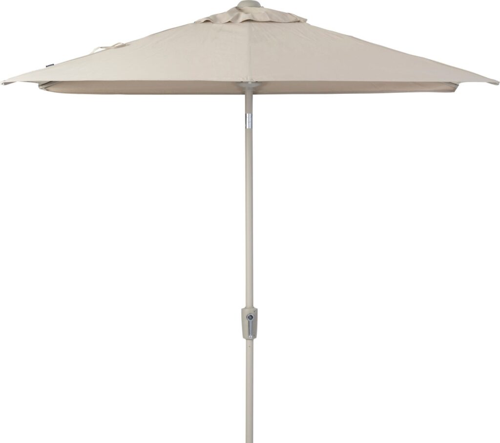 Intratuin parasol Balcony beige 80+UV 203 x 119 cm van Intratuin