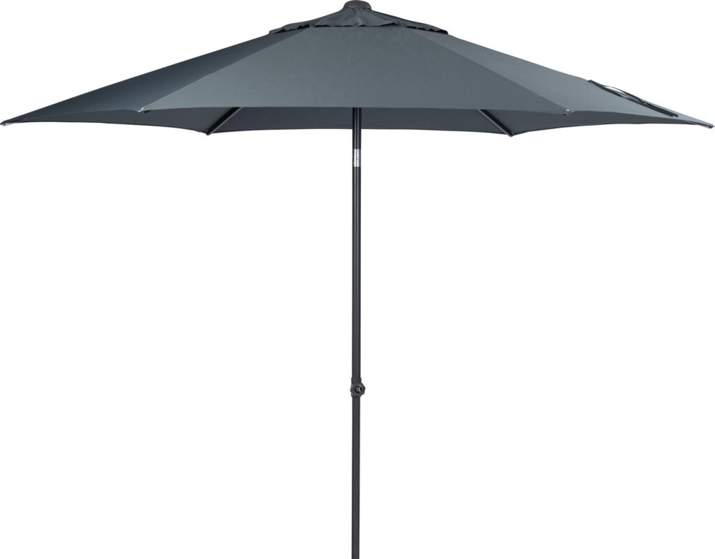 Intratuin parasol Tobago grijs 80+UV D 300 cm van Intratuin