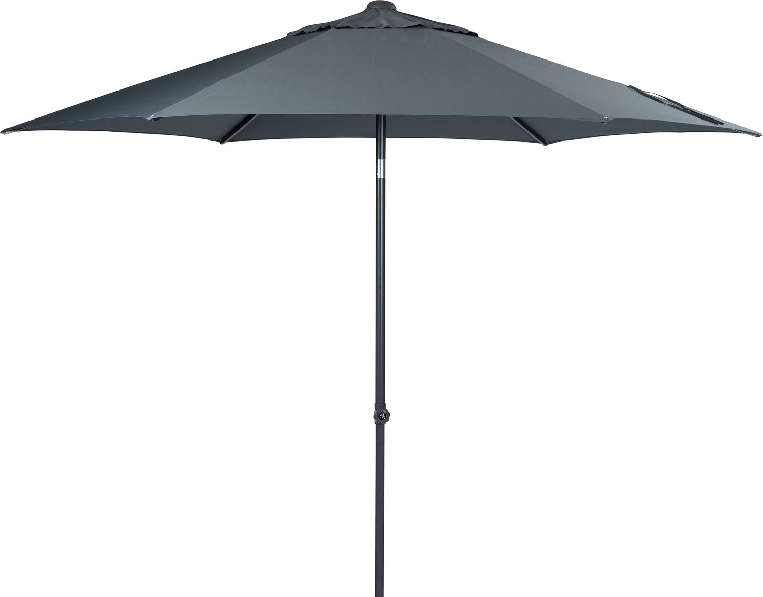 Intratuin parasol Tobago grijs 80+UV D 300 cm van Intratuin