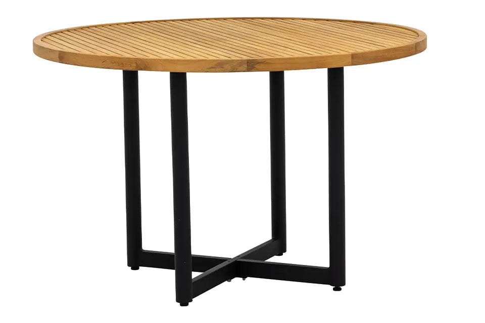 Jakarta Tuintafel Ø 120 x 76 cm | Black van Fonteyn