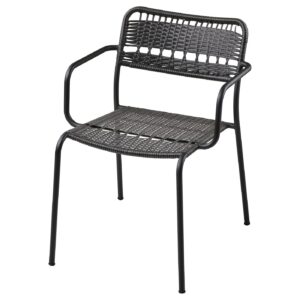 LÄCKÖ Tuinstoel - donkergrijs van IKEA