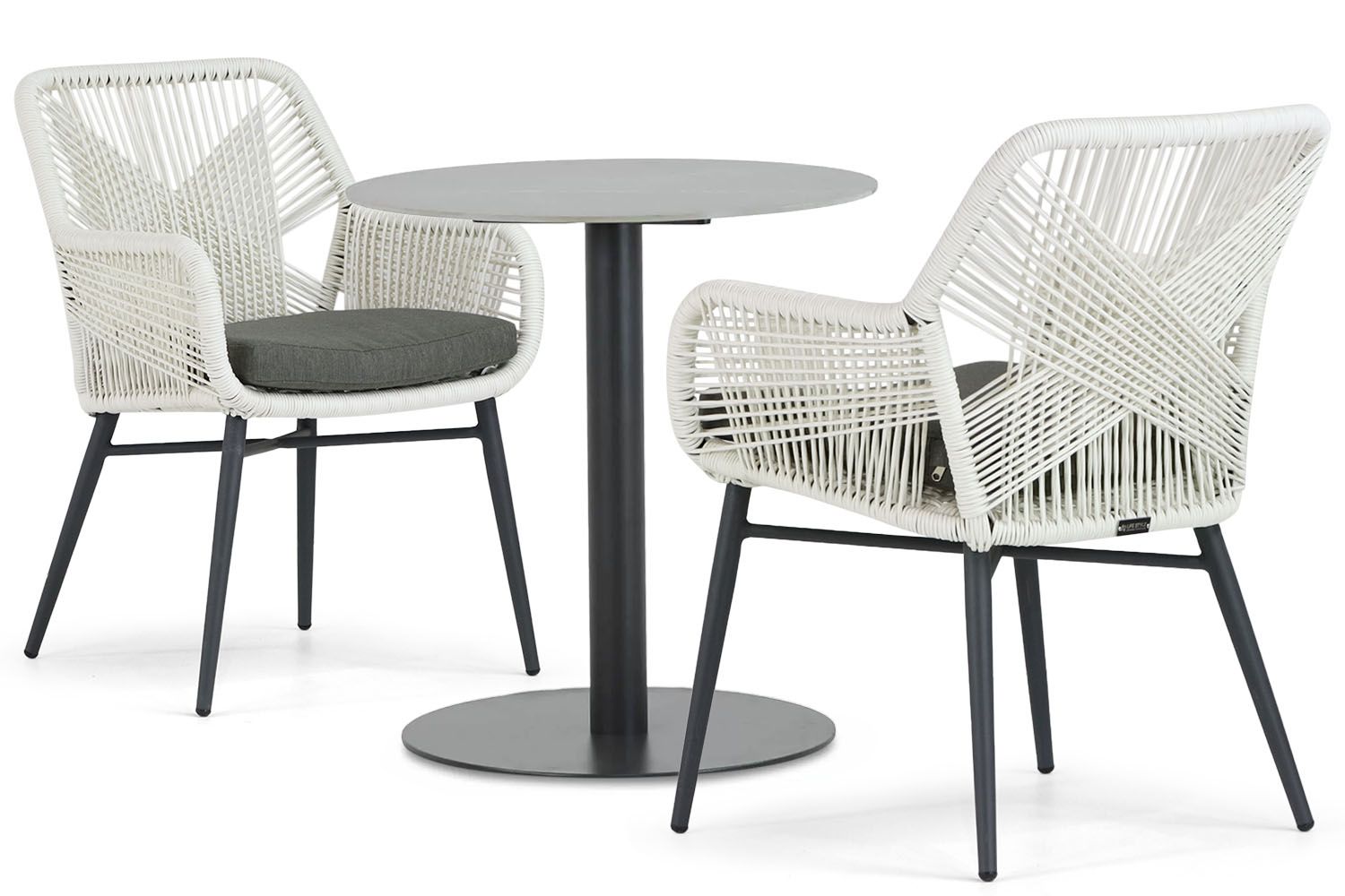 Lifestyle Advance/Como 70 cm bistroset 3-delig van Tuinmeubelshop