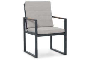 Lifestyle Alessio dining tuinstoel antracite van Tuinmeubelshop