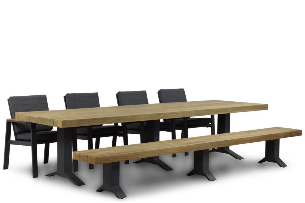 Lifestyle Marietta/Superior 330 cm dining tuinset 6-delig van Tuinmeubelshop