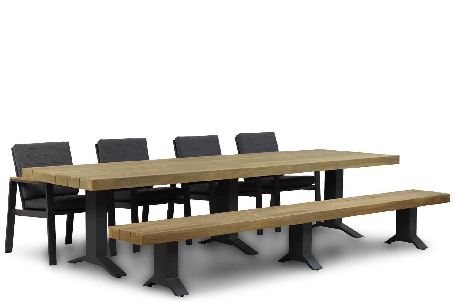 Lifestyle Marietta/Superior 330 cm dining tuinset 6-delig van Tuinmeubelshop