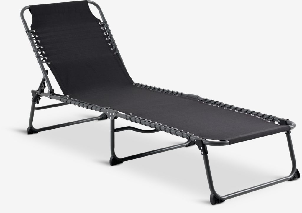 Ligbed HALDEN B60xL189 zwart van JYSK