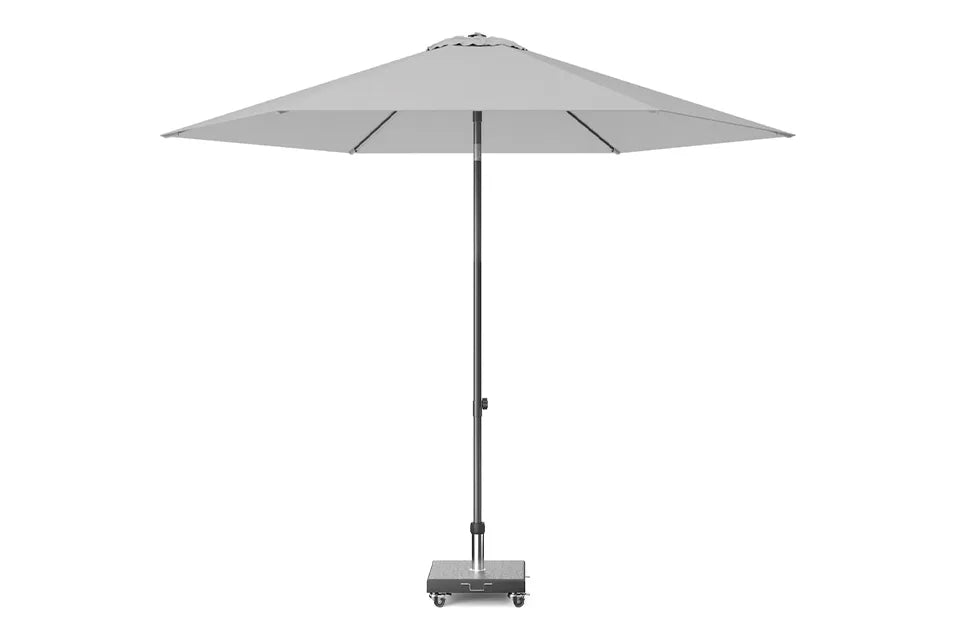 Lisboa Parasol Ø300 cm | Light Grey van Fonteyn