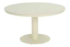 Melville Tuintafel Ø140 cm | Oyster van Fonteyn