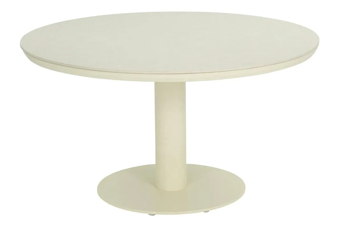 Melville Tuintafel Ø140 cm | Oyster van Fonteyn