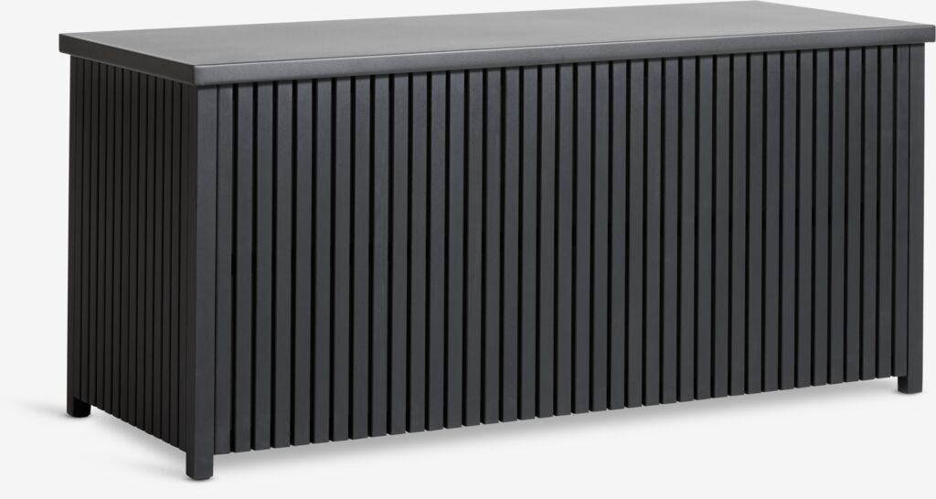 Opbergbox BEDER B133xH61xD54 zwart van JYSK