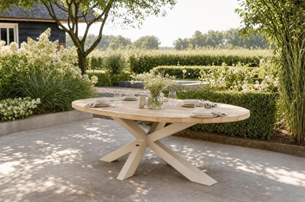 Santika Diogo dining tuintafel 240 x 120 cm van Tuinmeubelshop