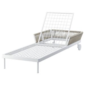 SEGERÖN Ligbed - wit/beige van IKEA