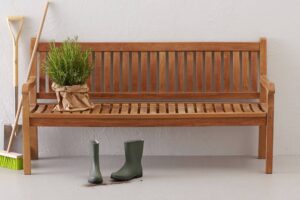 SenS-Line teak houten tuinbank Sipora (3-zits) van wehkamp