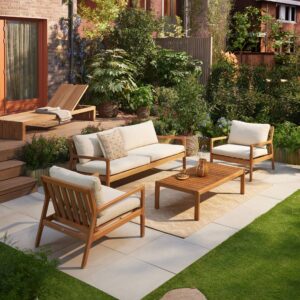 Studio LIVIT teak loungeset Brava van wehkamp
