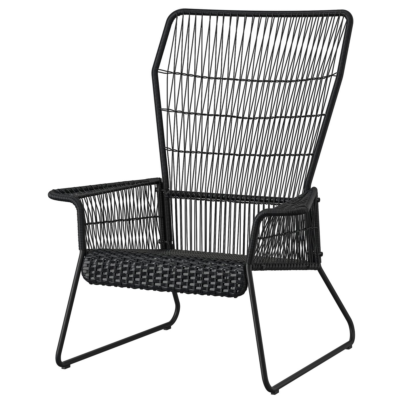 TALLSKÄR Fauteuil, buiten - antraciet van IKEA