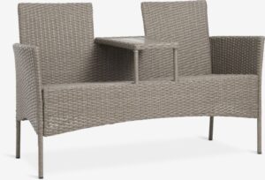 Tuinbank FASTERHOLT B138xD61 naturel van JYSK