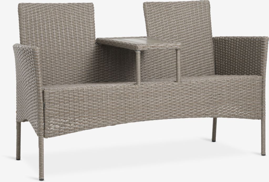 Tuinbank FASTERHOLT B138xD61 naturel van JYSK