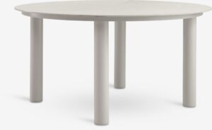 Tuintafel SURNADAL Ø150 beige van JYSK