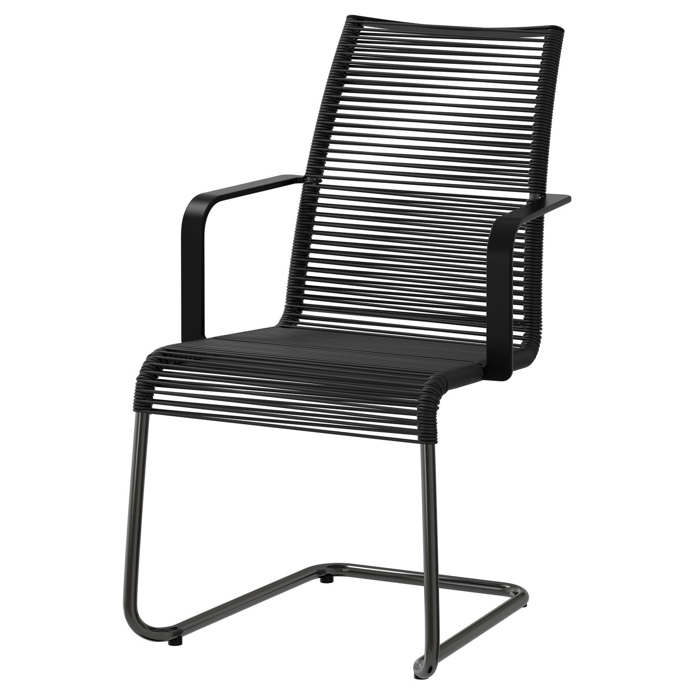 VÄSMAN Tuinstoel - zwart van IKEA