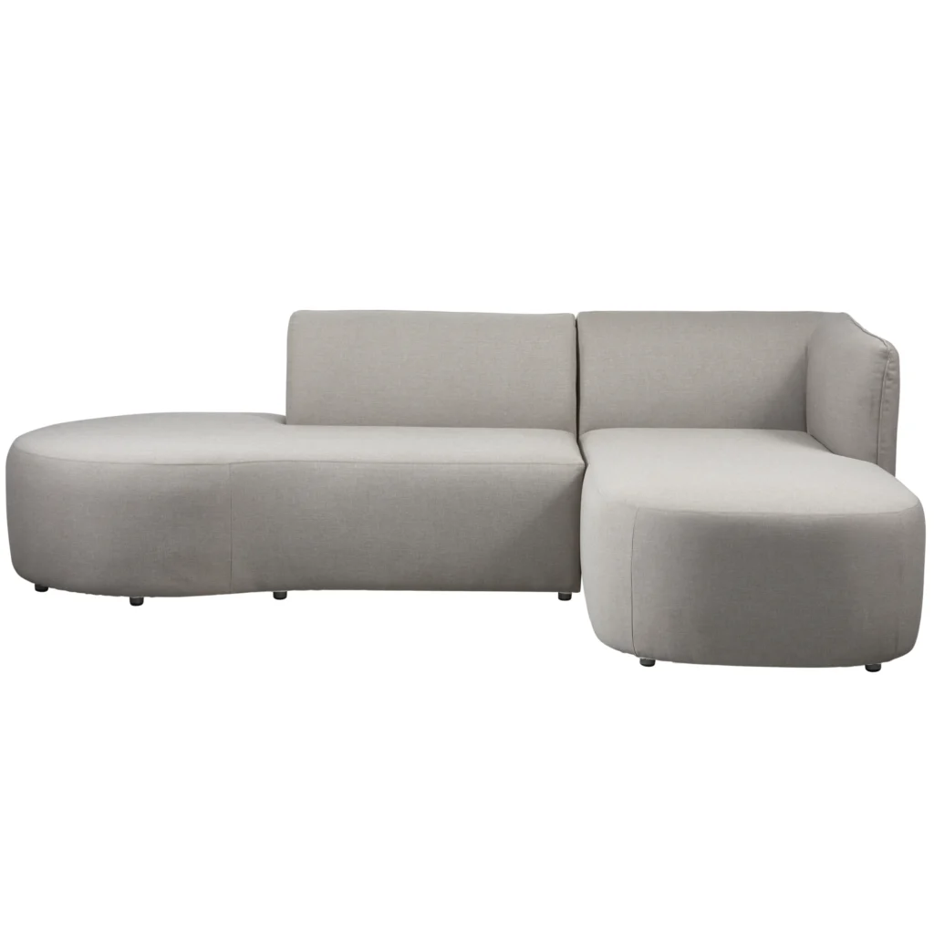 Woood Chios Loungebank - Zand - Rechts van fonQ