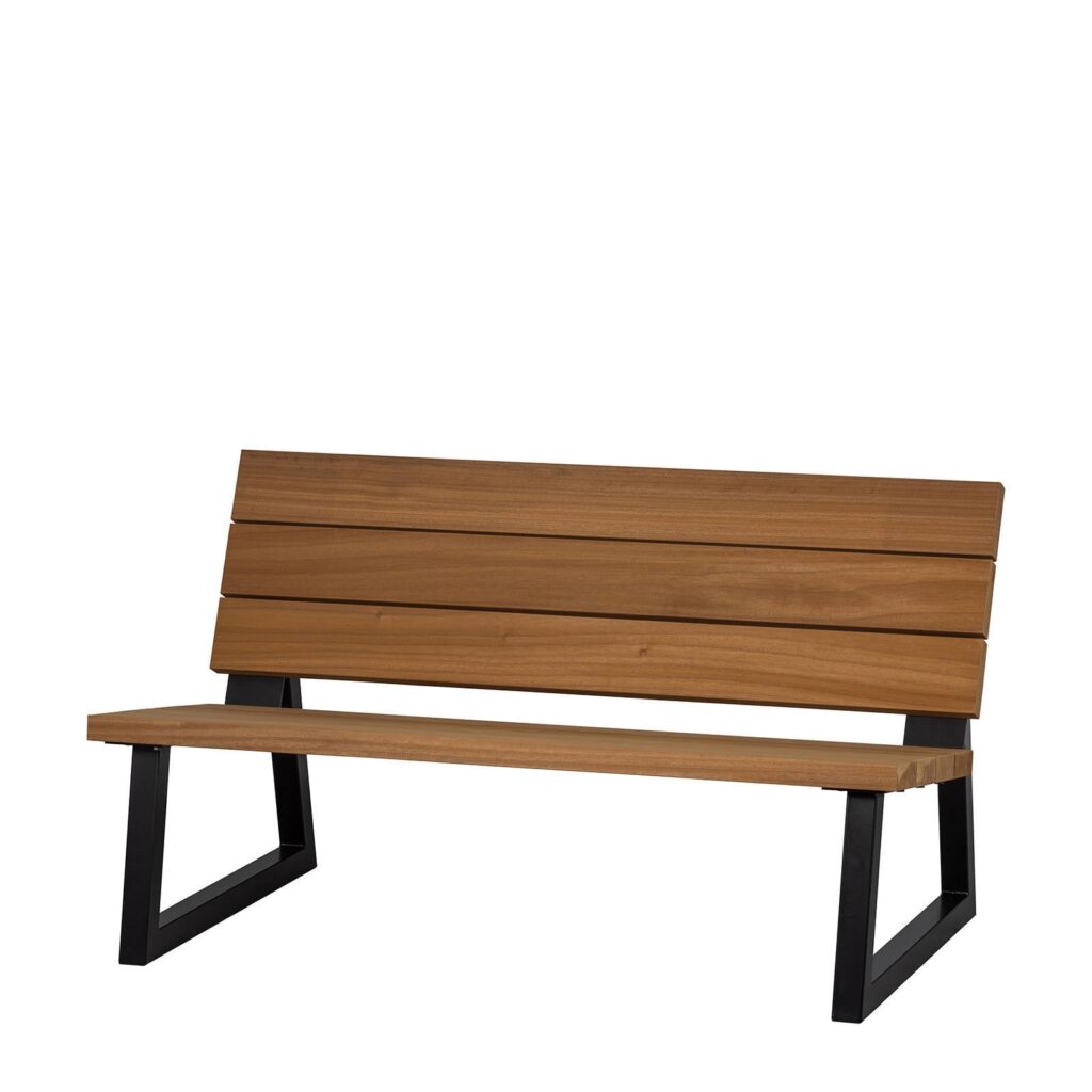 WOOOD Tuinbank Banco hout/metaal van wehkamp