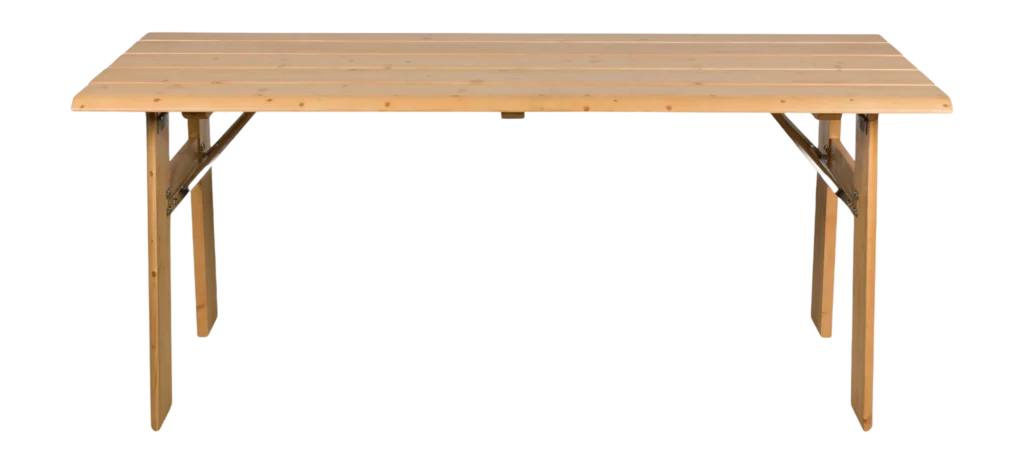 Zuiver Avenue Picknicktafel Naturel 180 x 79 cm Hout van fonQ
