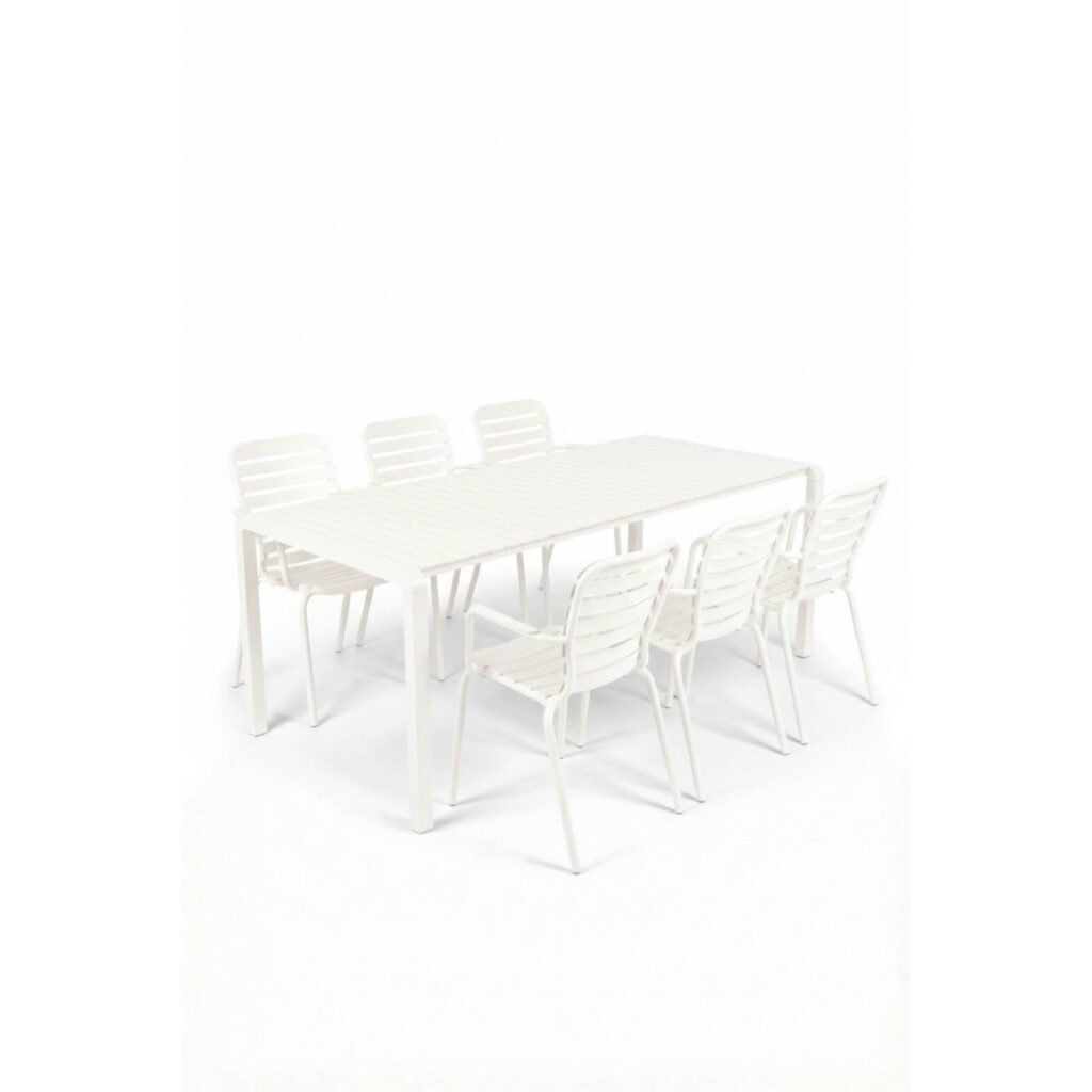 Zuiver diningset Vondel Wit van wehkamp